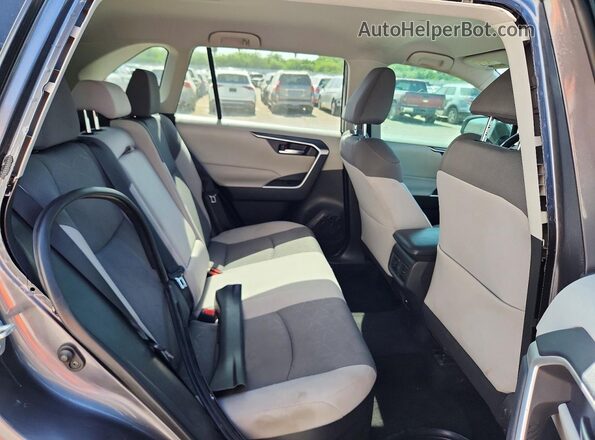 4T3RWRFV2MU039056 2021 TOYOTA RAV4 Gray Vista del compartimento del motor