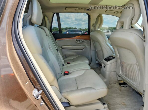 YV4BC0PK5G1046027 2016 VOLVO XC90 Brown Շարժիչի բաժամունքի տեսք