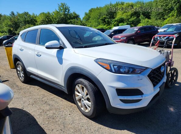 KM8J2CA4XKU982869 2019 HYUNDAI TUCSON White Вид спереду