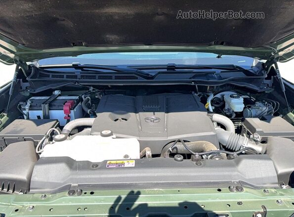 5TFLA5DA9PX099011 2023 TOYOTA TUNDRA Green წინა პანელის ხედი