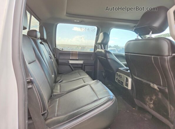 1FTEW1EPXHKD24993 2017 FORD F150 White Widok wnętrza z tyłu