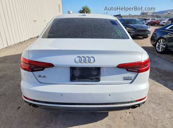 WAUENAF4XHN016256 2017 AUDI A4 White Front interior view