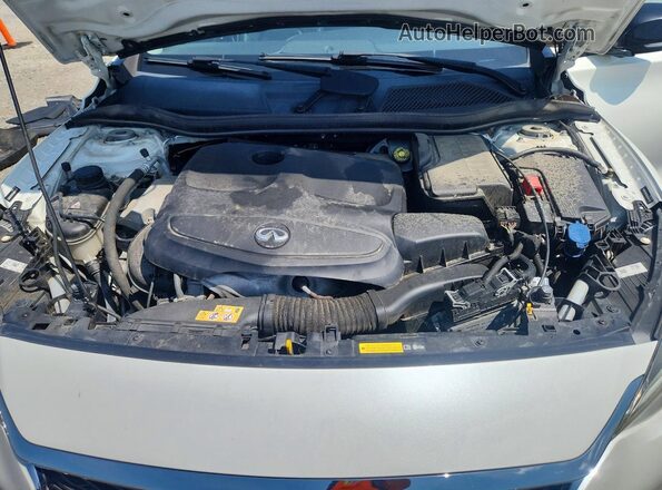 SJKCH5CR2JA041770 2018 INFINITI QX30 White Vista de la etiqueta del VIN