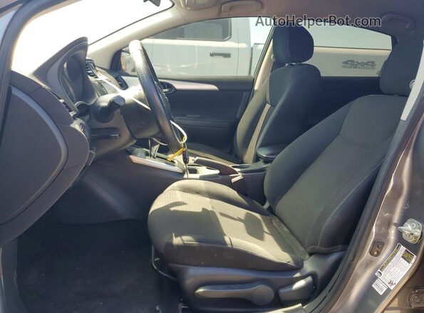 3N1AB7AP1KY272555 2019 NISSAN SENTRA Gray Widok deski rozdzielczej
