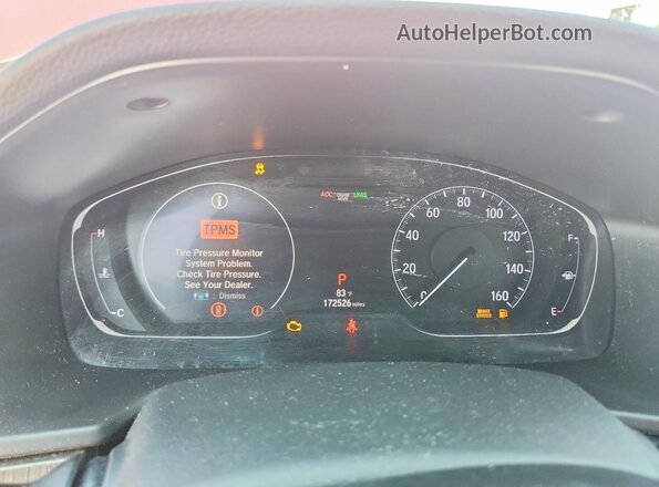 1HGCV1F10JA253823 2018 HONDA ACCORD Red უკანა სავარძლების ხედი