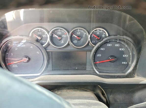 1GC4YNEY0MF208727 2021 CHEVROLET SILVERADO White უკანა სავარძლების ხედი