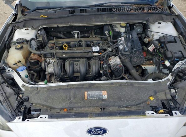 3FA6P0H79HR355516 2017 FORD FUSION Белый Вид подкапотного пространства