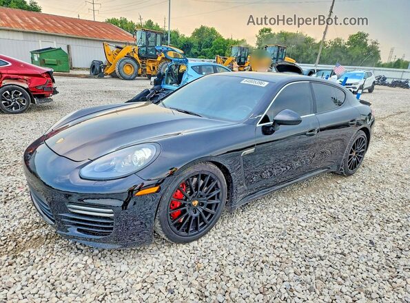 WP0AF2A79GL081387 2016 PORSCHE PANAMERA Black Հետևի ձախ