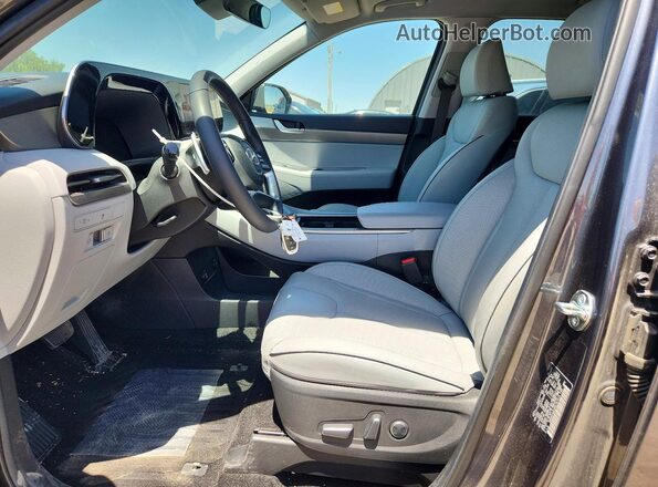KM8R24GEXRU797515 2024 HYUNDAI PALISADE Gray Dashboard view