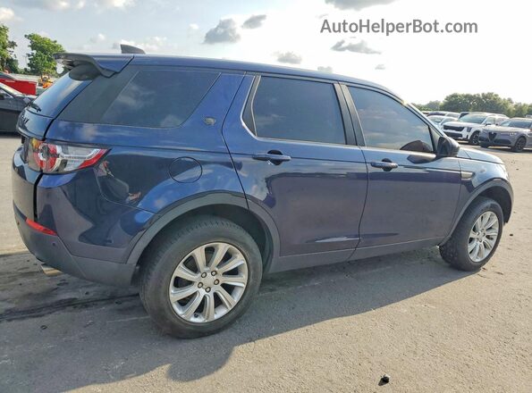 SALCP2FX8KH791660 2019 LAND ROVER DISCOVERY Синий Передняя правая четверть