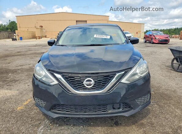 3N1AB7AP0KY325648 2019 NISSAN SENTRA Black Widok z tyłu