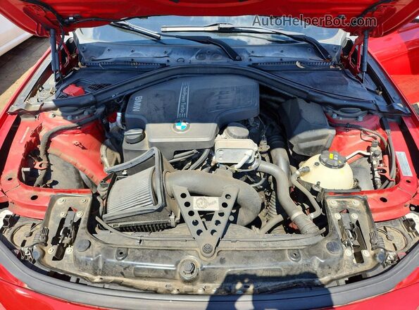 WBA8A3C51GK551414 2016 BMW 3 SERIES Red Շարժիչի բաժամունքի տեսք