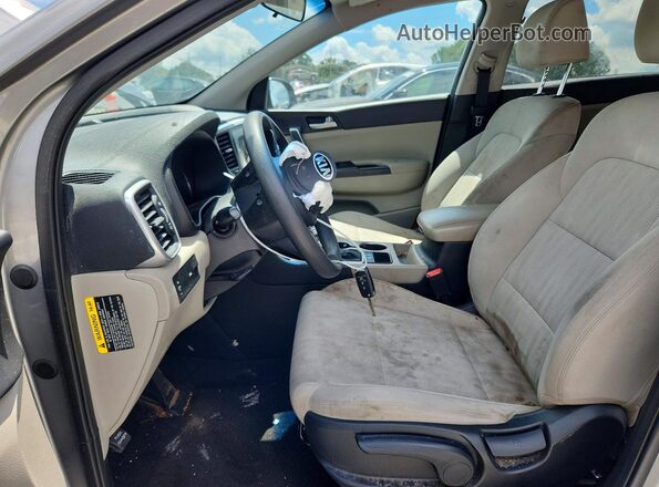 KNDPM3AC6L7736823 2020 KIA SPORTAGE Gray წინა პანელის ხედი