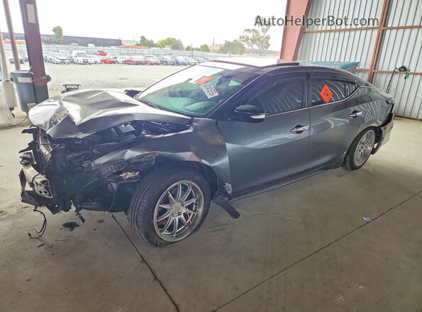 1N4AA6AV5KC383679 2019 NISSAN MAXIMA Серый Задняя левая четверть