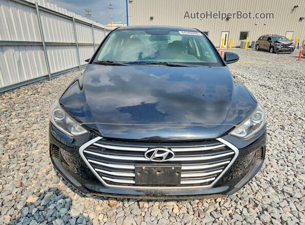 5NPD84LF5JH325734 2018 HYUNDAI ELANTRA Black Rear view