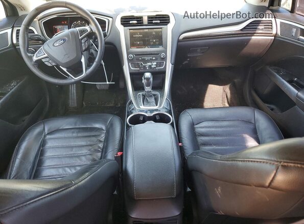 3FA6P0HD6GR393743 2016 FORD FUSION Black Սարքավորումների վահանակի տեսք