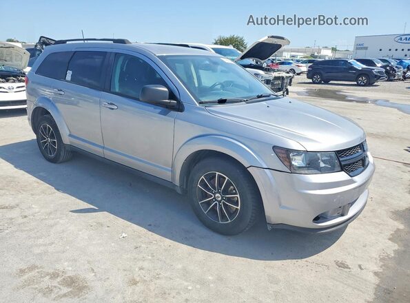3C4PDCAB7JT496472 2018 DODGE JOURNEY Silver Front view