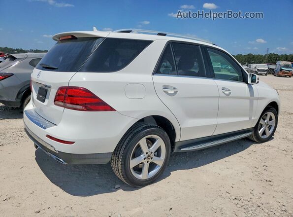 4JGDA5JB1JB048121 2018 MERCEDES-BENZ GLE White Przód prawy