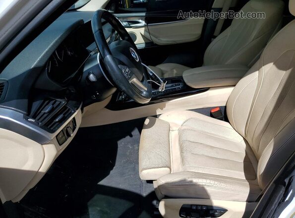 5UXKT0C59G0S75866 2016 BMW X5 White წინა პანელის ხედი