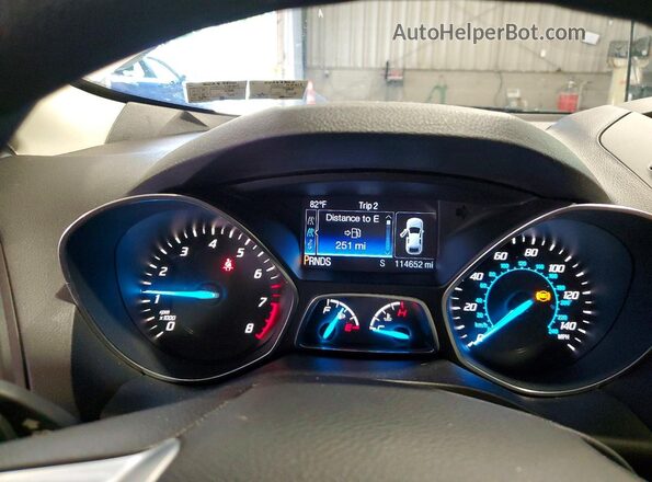 1FMCU9GX3GUA89800 2016 FORD ESCAPE White უკანა სავარძლების ხედი