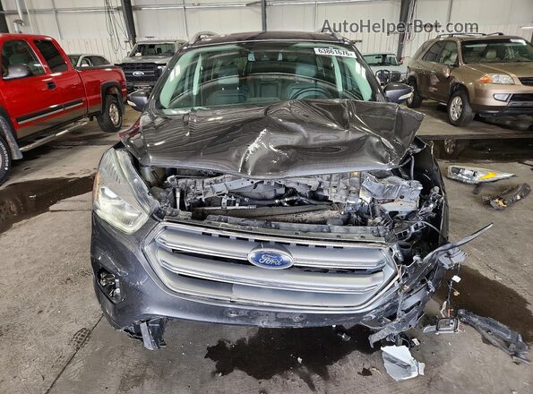 1FMCU9J9XHUE23879 2017 FORD ESCAPE Gray Widok z tyłu