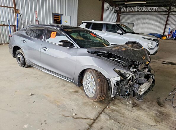 1N4AA6AV5KC383679 2019 NISSAN MAXIMA Серый Вид спереди