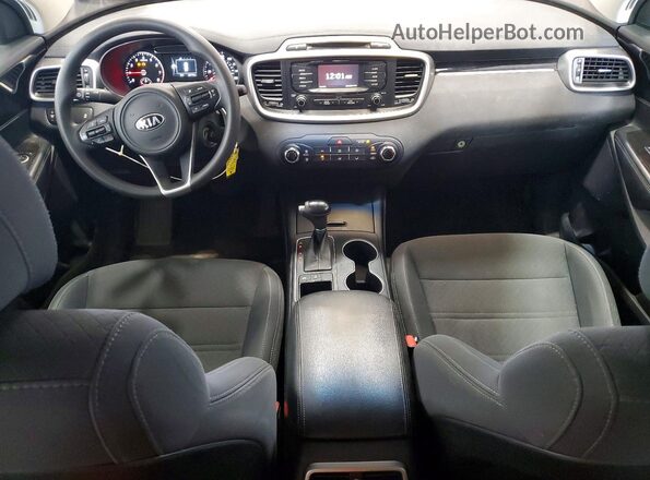 5XYPGDA3XHG251981 2017 KIA SORENTO Black Vista del cuadro de instrumentos