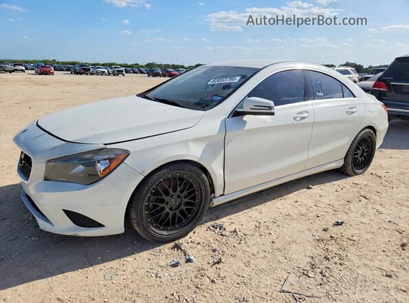 WDDSJ4EB3GN339054 2016 MERCEDES-BENZ CLA-CLASS White Trasero izquierdo