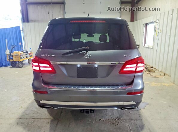 4JGDF6EE6KB225629 2019 MERCEDES-BENZ GLS Gray Front interior view