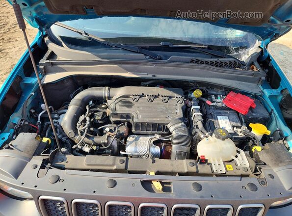 ZACNJDD10NPP00936 2022 JEEP RENEGADE Teal Вид наклейки з VIN-кодом