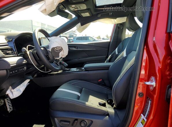 4T1DAACK3TU308127 2026 TOYOTA CAMRY Red Dashboard view