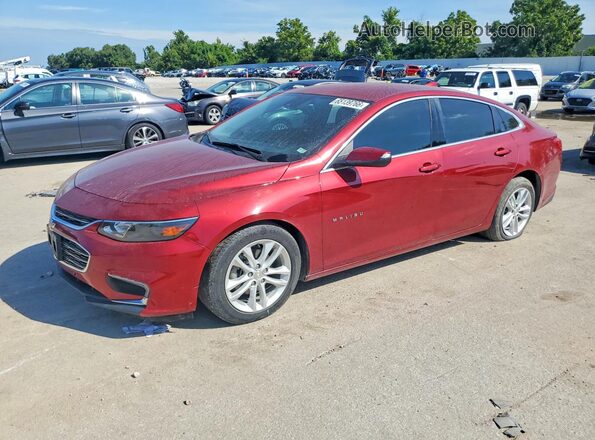 1G1ZE5STXHF215321 2017 CHEVROLET MALIBU Maroon Հետևի ձախ