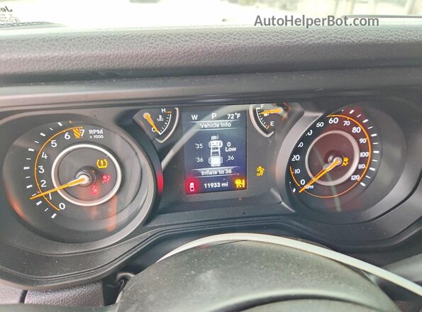 1C6PJTAG6SL533097 2025 JEEP GLADIATOR Gray Rear seats view