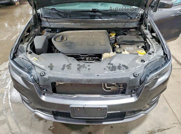 1C4PJLDX0KD376519 2019 JEEP CHEROKEE Gray Вид наклейки з VIN-кодом