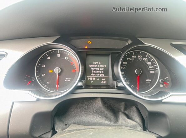 WAUD2AFR5GA039126 2016 AUDI A5 Black Instrument cluster view