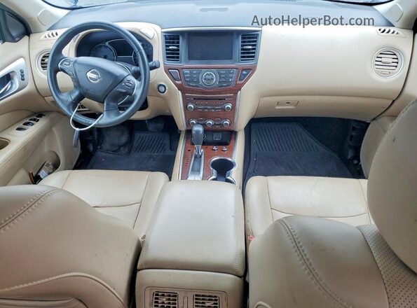 5N1DR2MN0JC620741 2018 NISSAN PATHFINDER Синий Вид щитка приборов