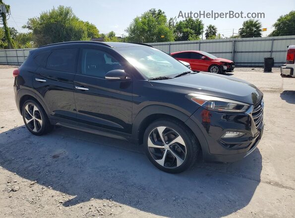 KM8J3CA24GU123571 2016 HYUNDAI TUCSON Black წინა ხედი