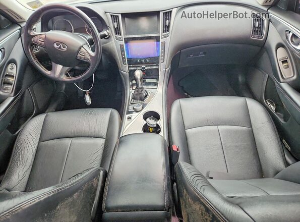JN1CV7AP2GM202251 2016 INFINITI Q50 Gray Սարքավորումների վահանակի տեսք