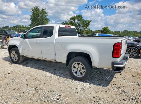1GCHSCEA5M1206575 2021 CHEVROLET COLORADO Белый Задняя правая четверть