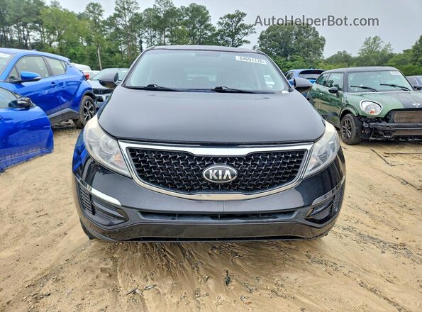 KNDPBCAC5G7833717 2016 KIA SPORTAGE Black Հետևի տեսք