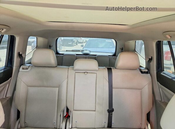 1V2ER2CAXKC519410 2019 VOLKSWAGEN ATLAS Blue Vista interior trasera