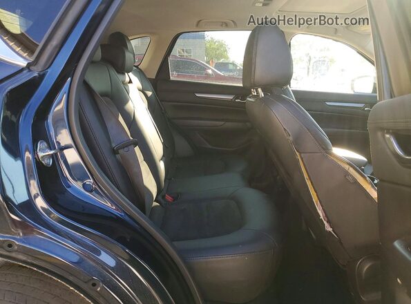 JM3KFACMXK0682892 2019 MAZDA CX-5 Blue ძრავის განყოფილების ხედი