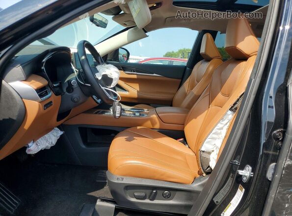 5N1DL1GS3PC353360 2023 INFINITI QX60 Черный Вид панели приборов