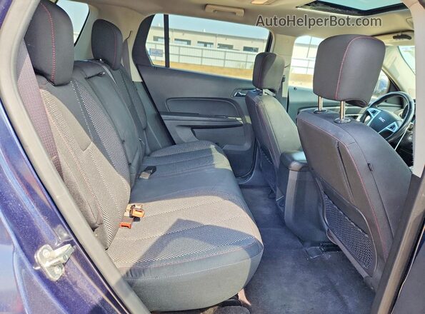2GKFLTE31G6207217 2016 GMC TERRAIN Blue ძრავის განყოფილების ხედი