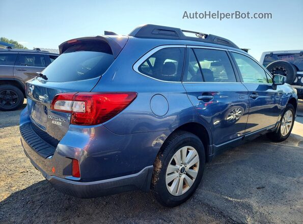 4S4BSACC5G3233522 2016 SUBARU OUTBACK Синий Передняя правая четверть