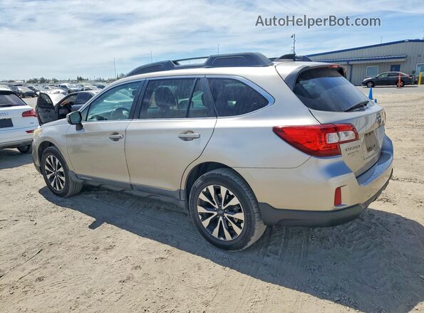 4S4BSENC8G3263327 2016 SUBARU OUTBACK Серебряный Задняя правая четверть