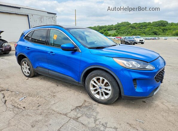 1FMCU0G67LUC56995 2020 FORD ESCAPE Blue Вид спереду