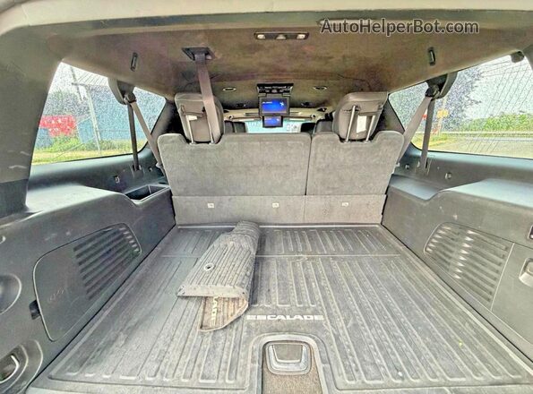 1GYS4KKJ2LR110640 2020 CADILLAC ESCALADE Black ძრავის განყოფილების ხედი