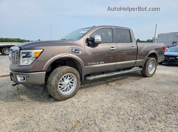1N6BA1F40GN513409 2016 NISSAN TITAN Brown Tył lewy