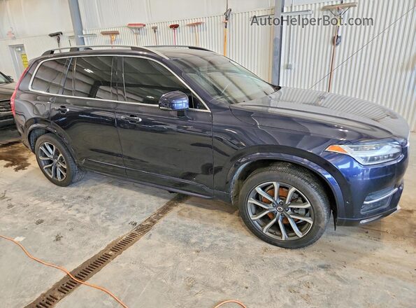 YV4A22PK2H1177847 2017 VOLVO XC90 Blue Դիմացի տեսք